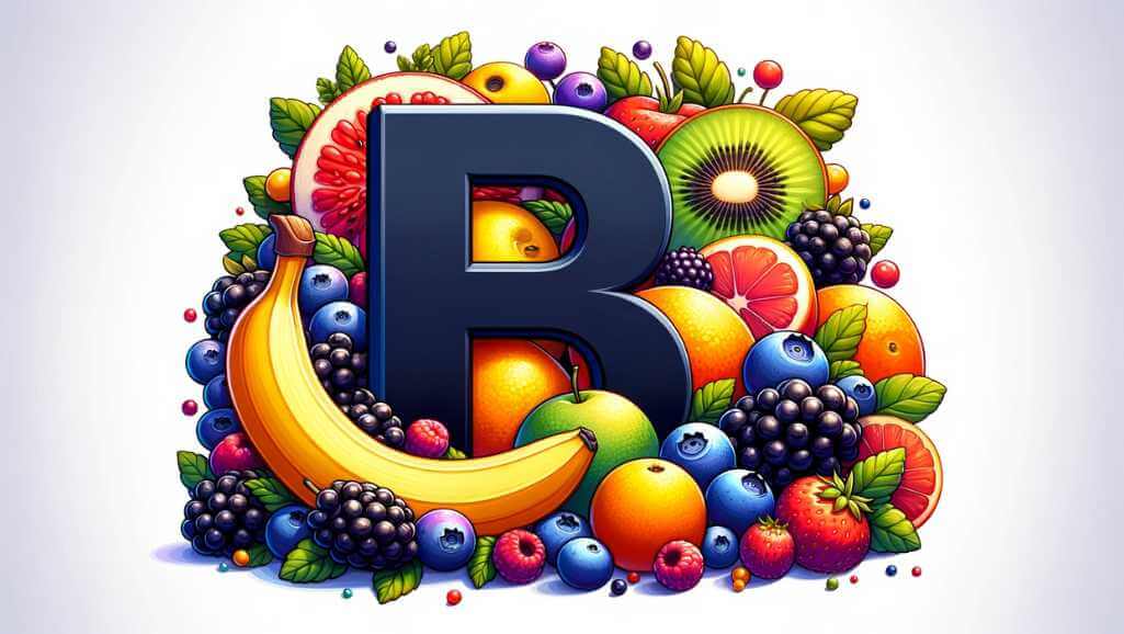 Frutas con la B