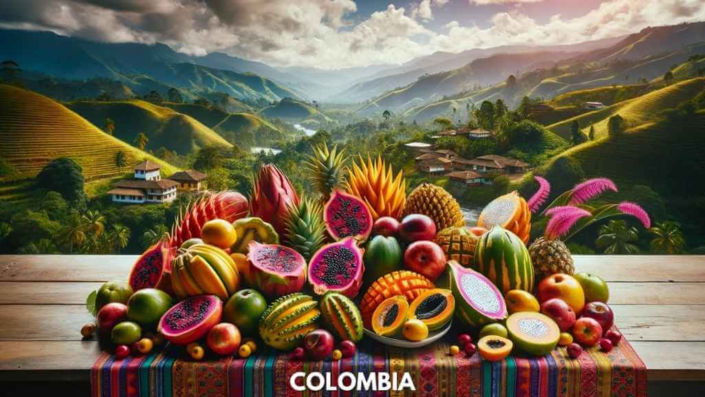 Frutas exóticas de Colombia